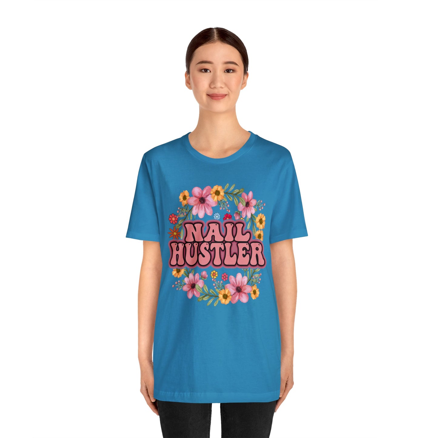Nail Hustler Unisex Jersey Short Sleeve Tee
