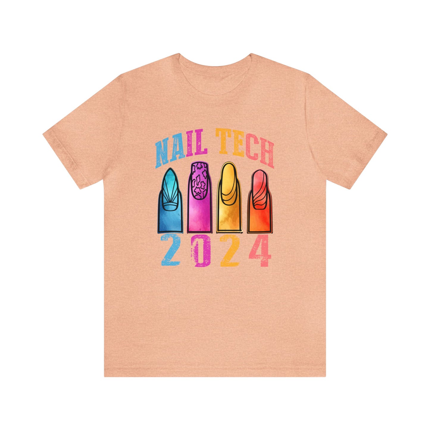 Nail Tech Unisex Jersey Short Sleeve Tee