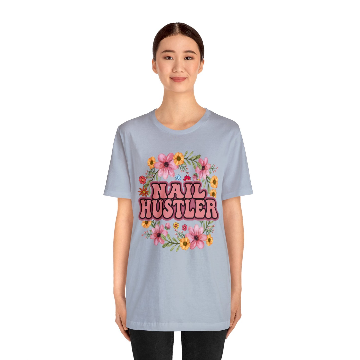 Nail Hustler Unisex Jersey Short Sleeve Tee