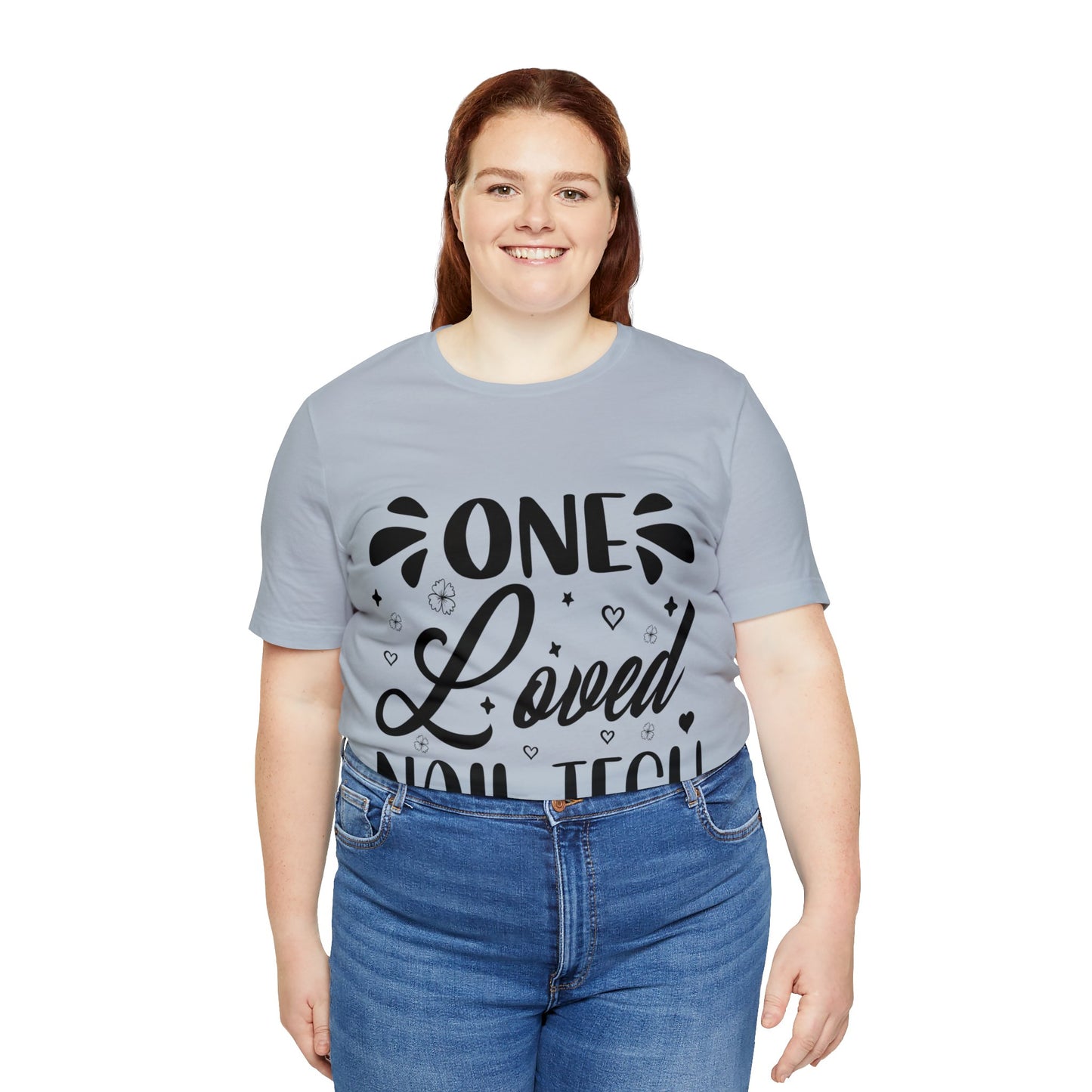 "One Loved Nail Tech" Unisex Jersey Short Sleeve Tee