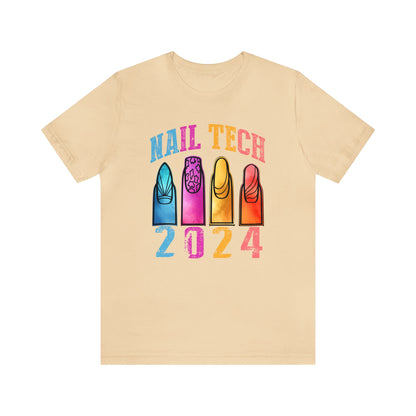 Nail Tech Unisex Jersey Short Sleeve Tee