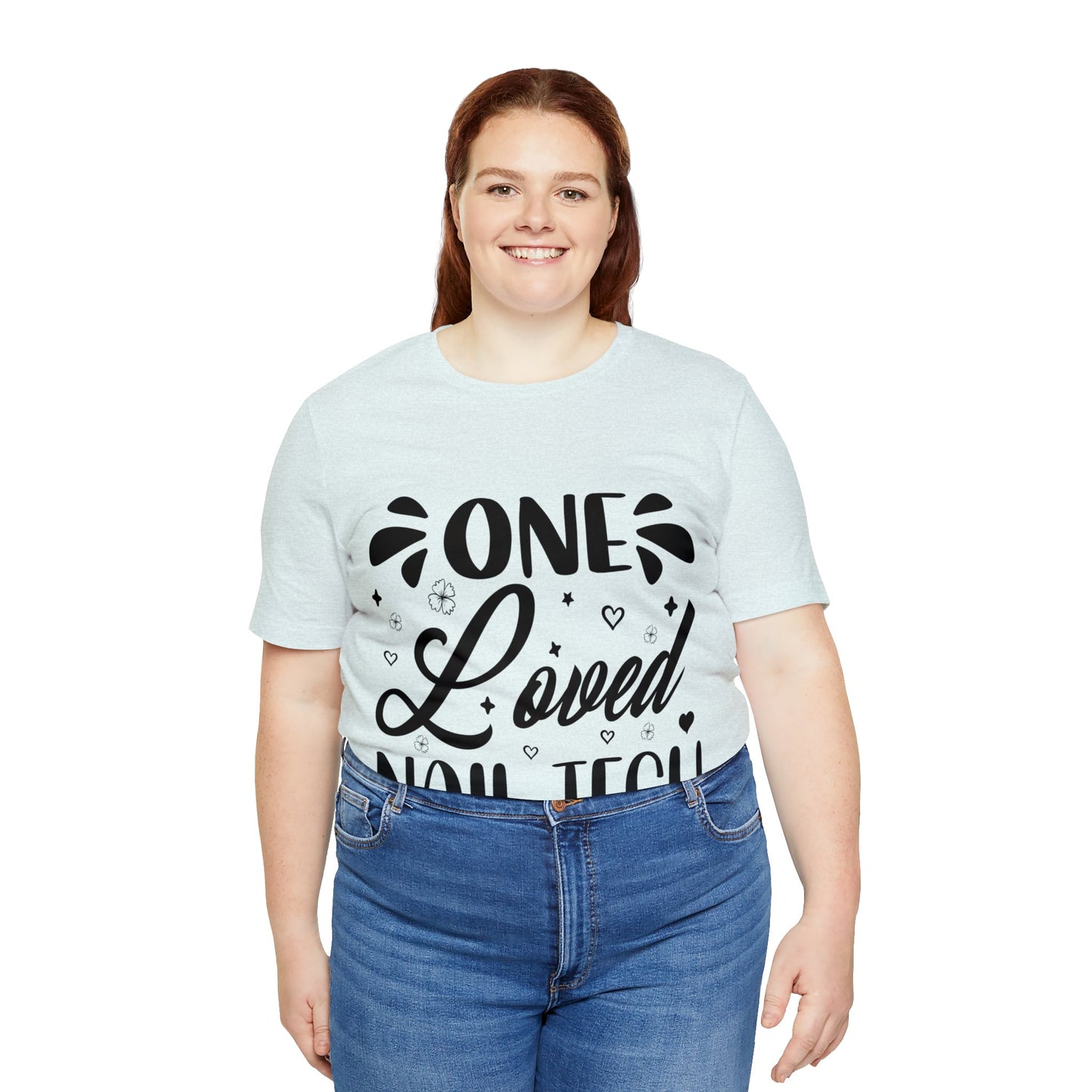 "One Loved Nail Tech" Unisex Jersey Short Sleeve Tee