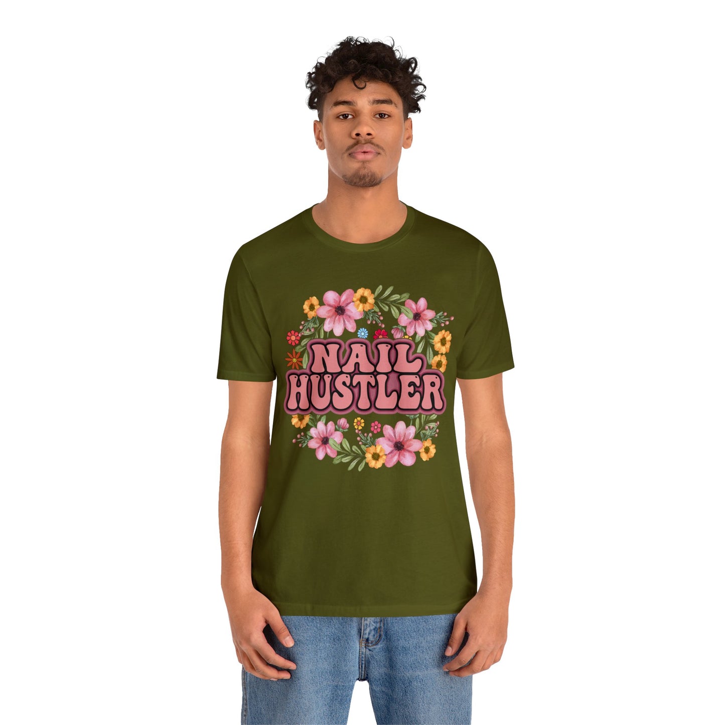 Nail Hustler Unisex Jersey Short Sleeve Tee