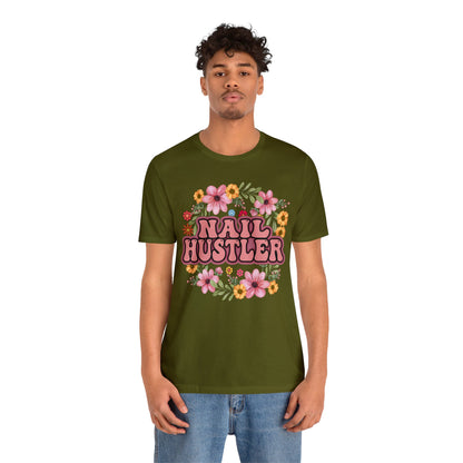 Nail Hustler Unisex Jersey Short Sleeve Tee