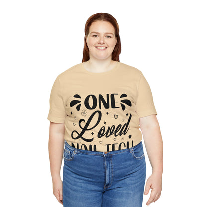 "One Loved Nail Tech" Unisex Jersey Short Sleeve Tee