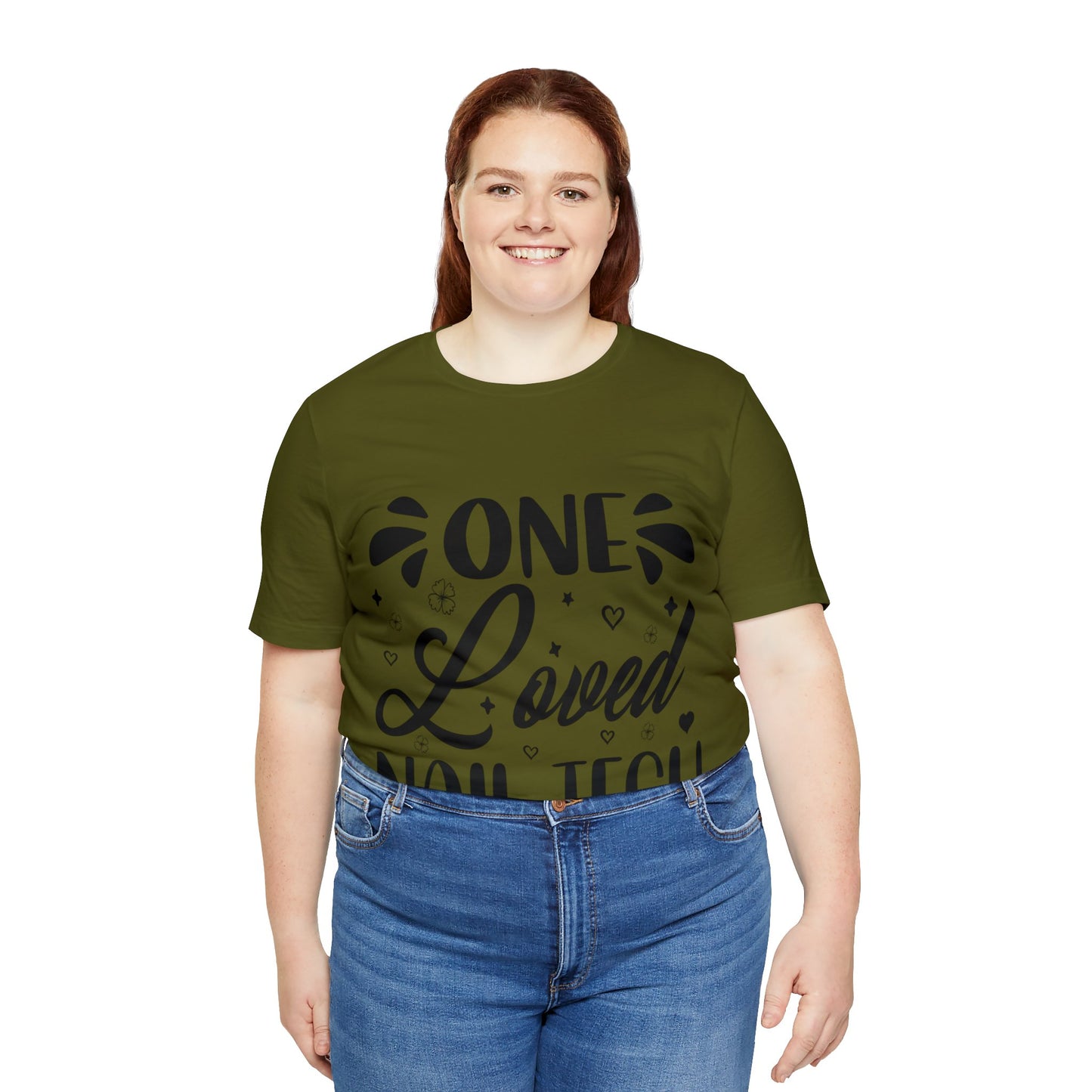 "One Loved Nail Tech" Unisex Jersey Short Sleeve Tee