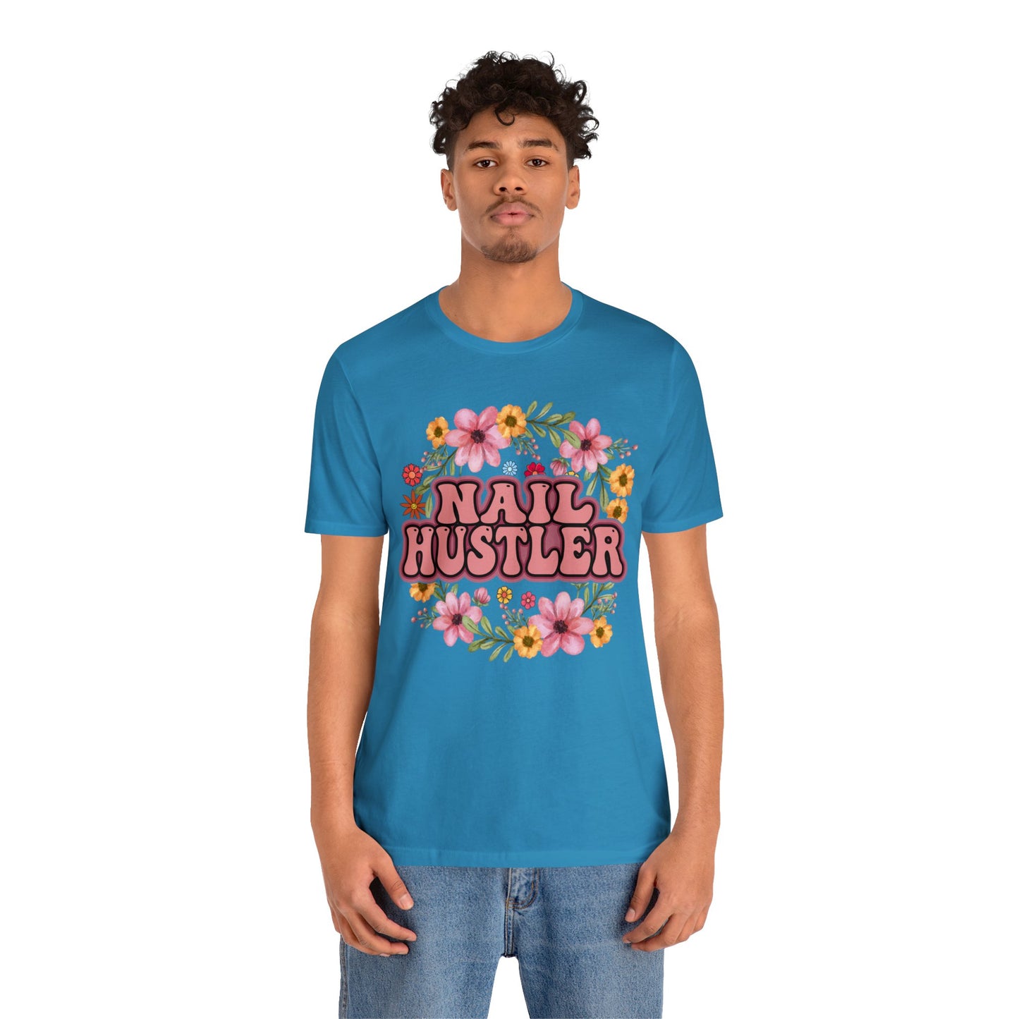 Nail Hustler Unisex Jersey Short Sleeve Tee