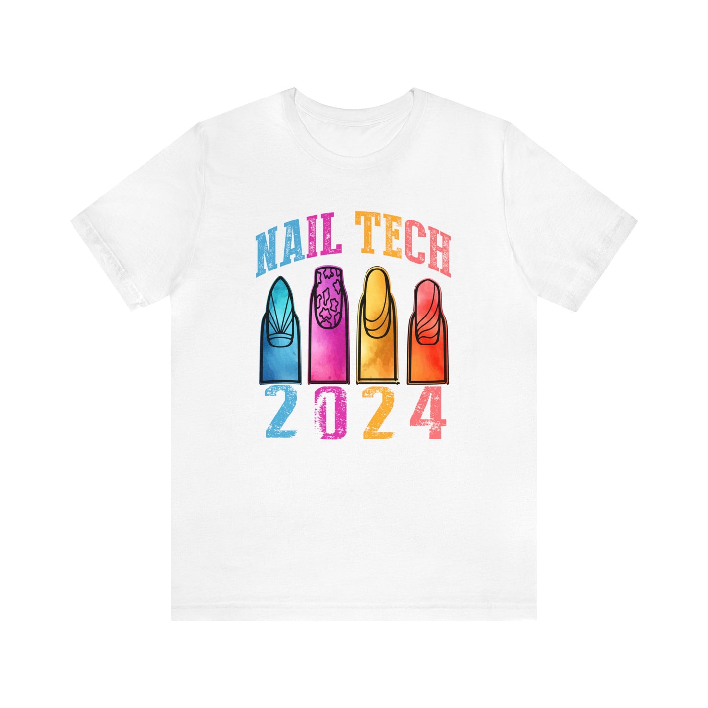 Nail Tech Unisex Jersey Short Sleeve Tee