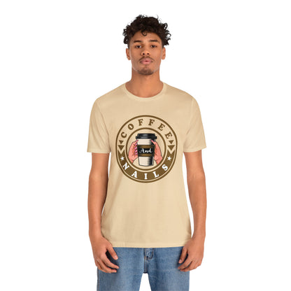 Coffee Nail Unisex Jersey Short Sleeve Tee