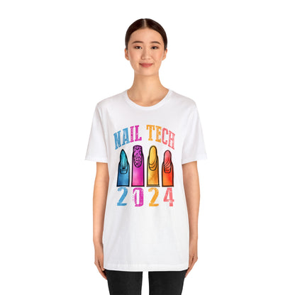 Nail Tech Unisex Jersey Short Sleeve Tee