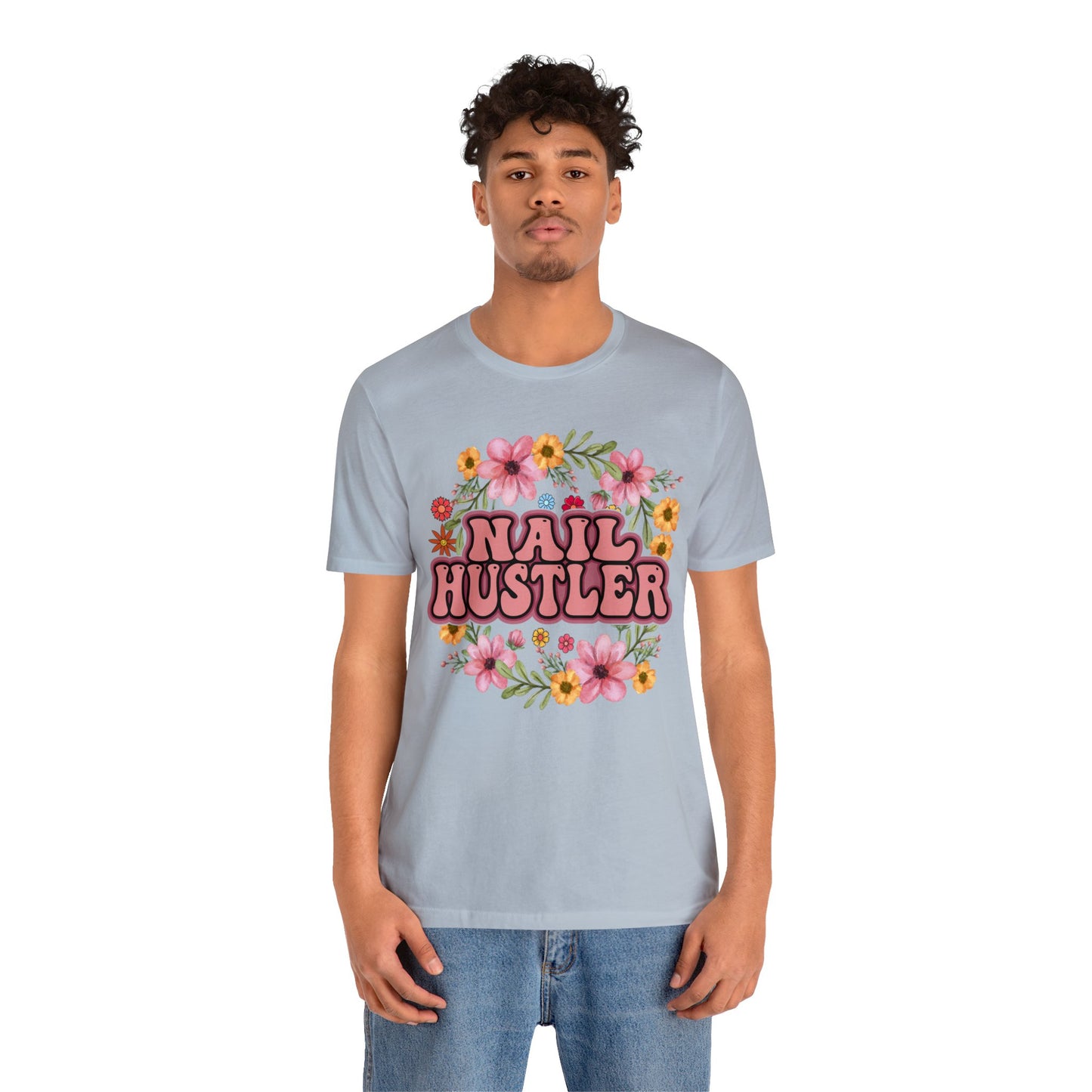 Nail Hustler Unisex Jersey Short Sleeve Tee