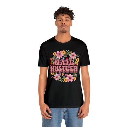 Nail Hustler Unisex Jersey Short Sleeve Tee