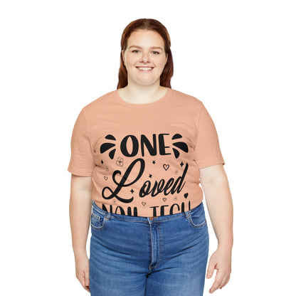 "One Loved Nail Tech" Unisex Jersey Short Sleeve Tee