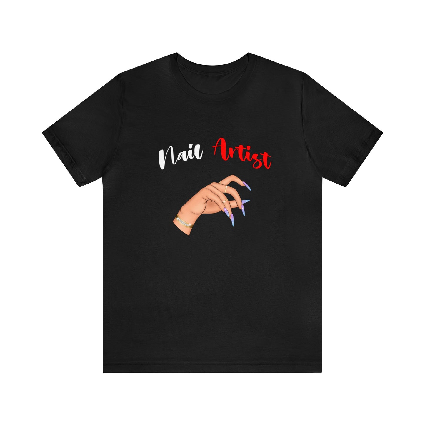 Nail aritst Unisex Jersey Short Sleeve Tee