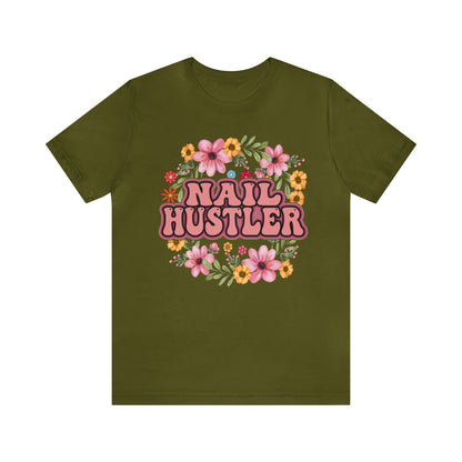 Nail Hustler Unisex Jersey Short Sleeve Tee