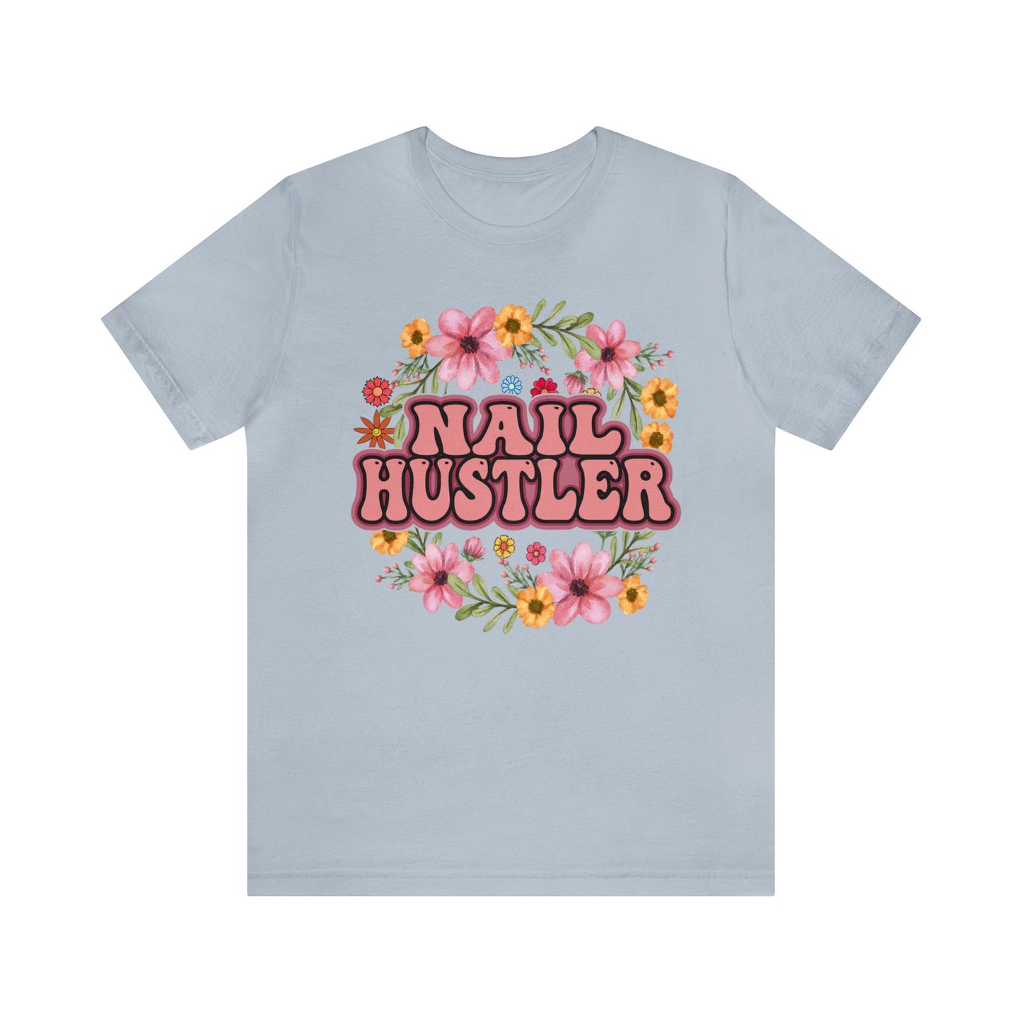 Nail Hustler Unisex Jersey Short Sleeve Tee