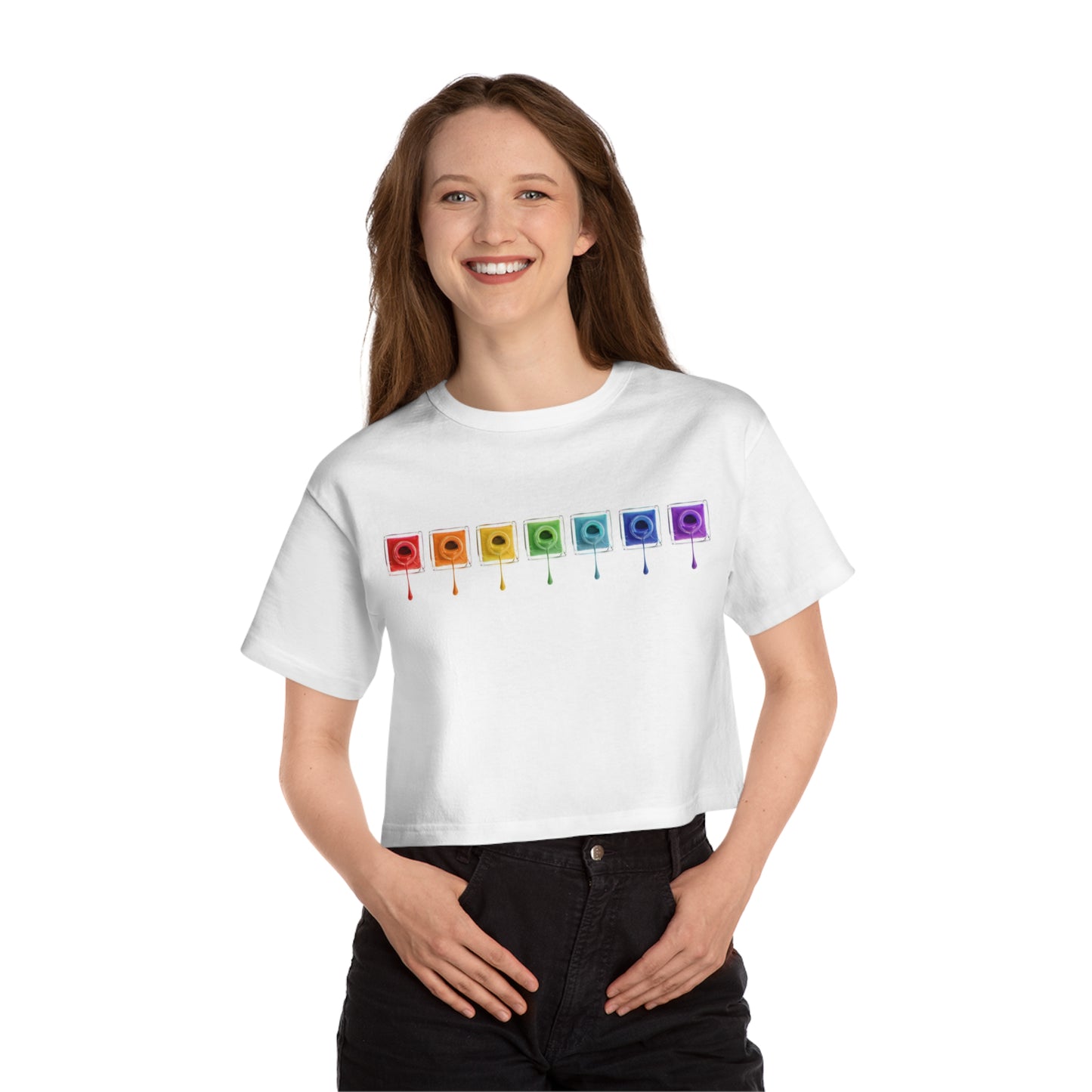 “Polish” Champion Women's Heritage Cropped T-Shirt