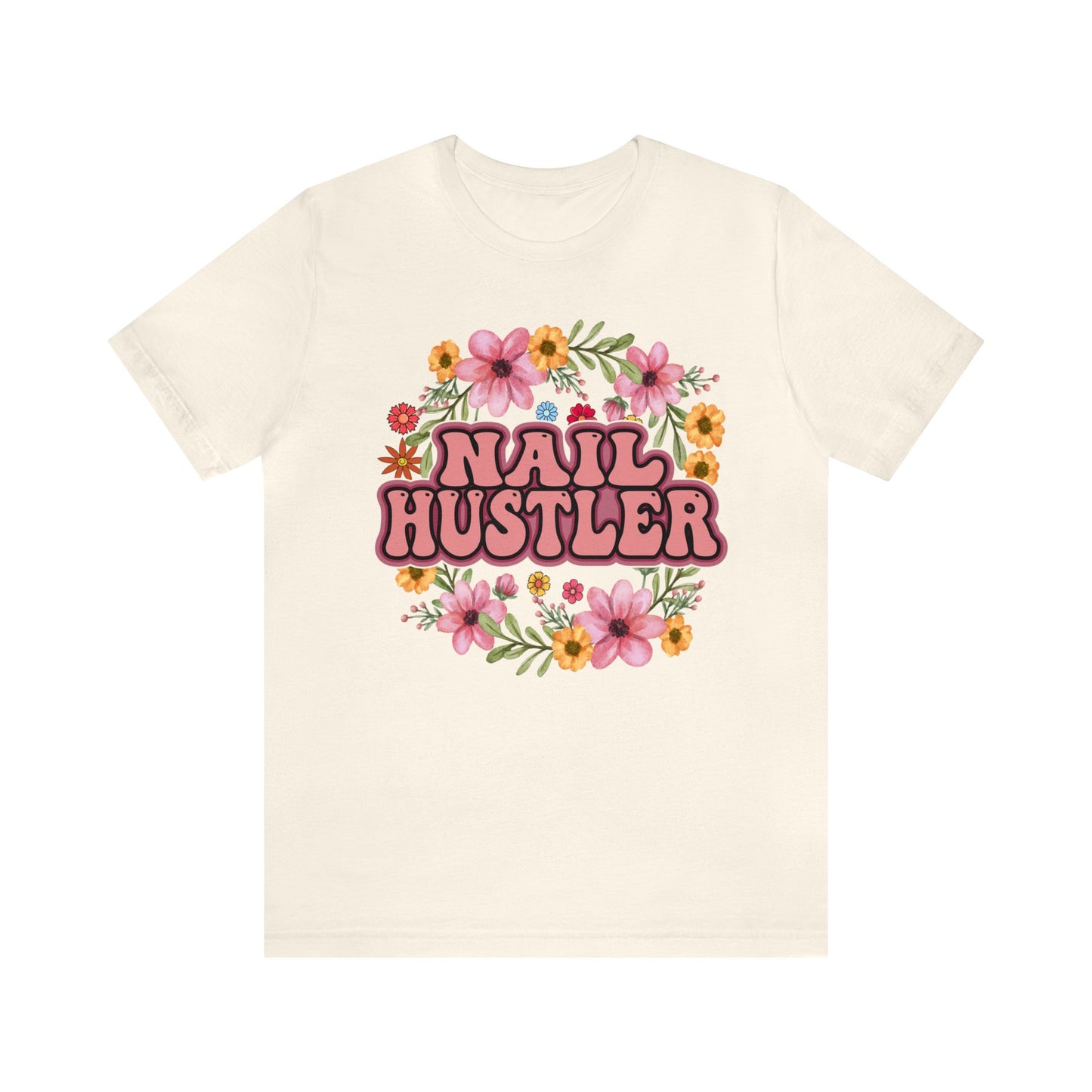 Nail Hustler Unisex Jersey Short Sleeve Tee