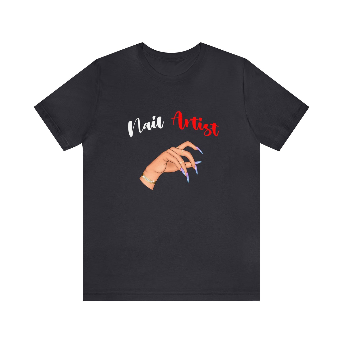 Nail aritst Unisex Jersey Short Sleeve Tee