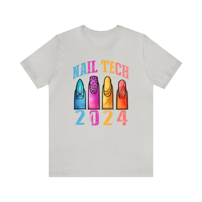 Nail Tech Unisex Jersey Short Sleeve Tee