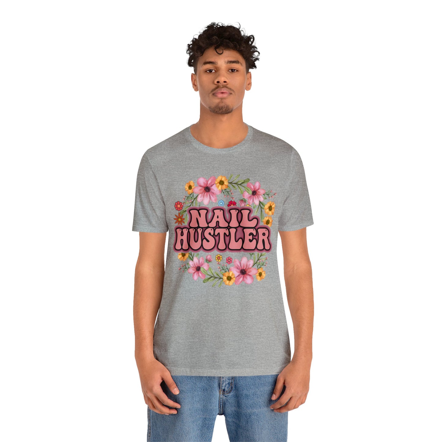 Nail Hustler Unisex Jersey Short Sleeve Tee