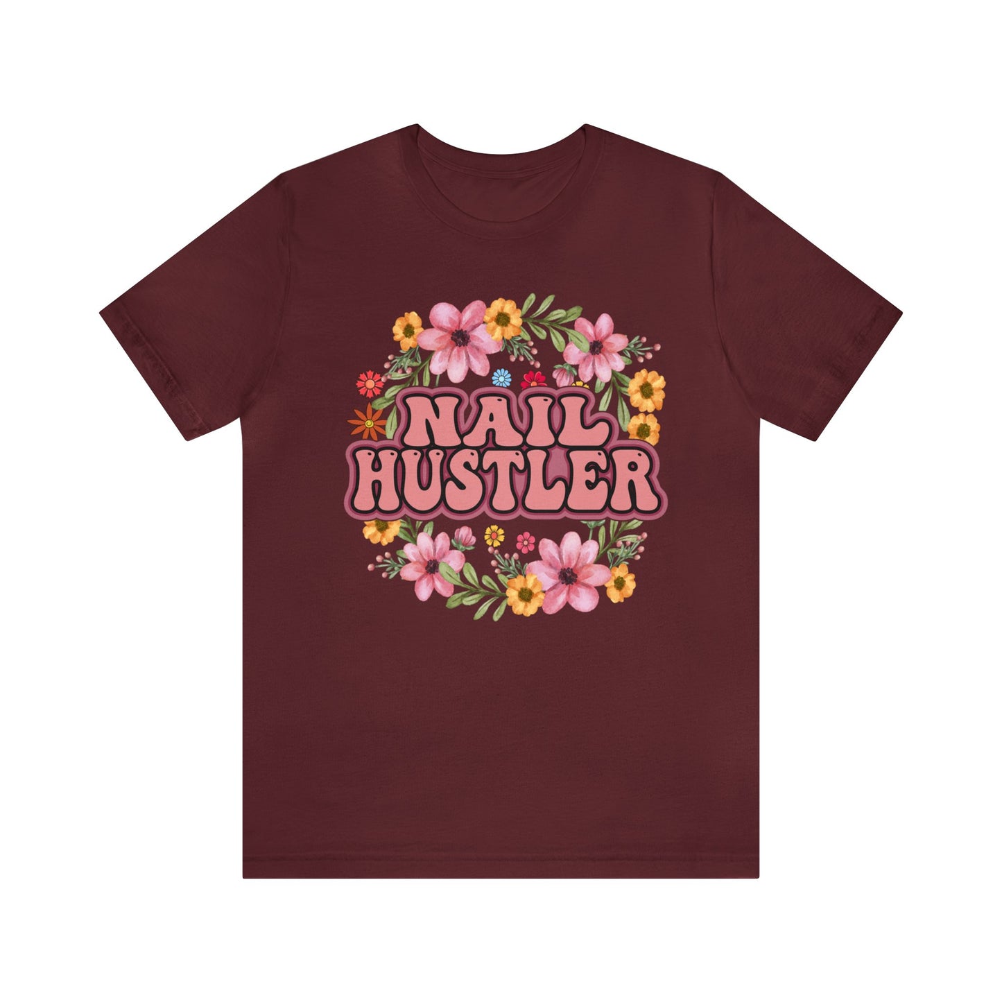 Nail Hustler Unisex Jersey Short Sleeve Tee