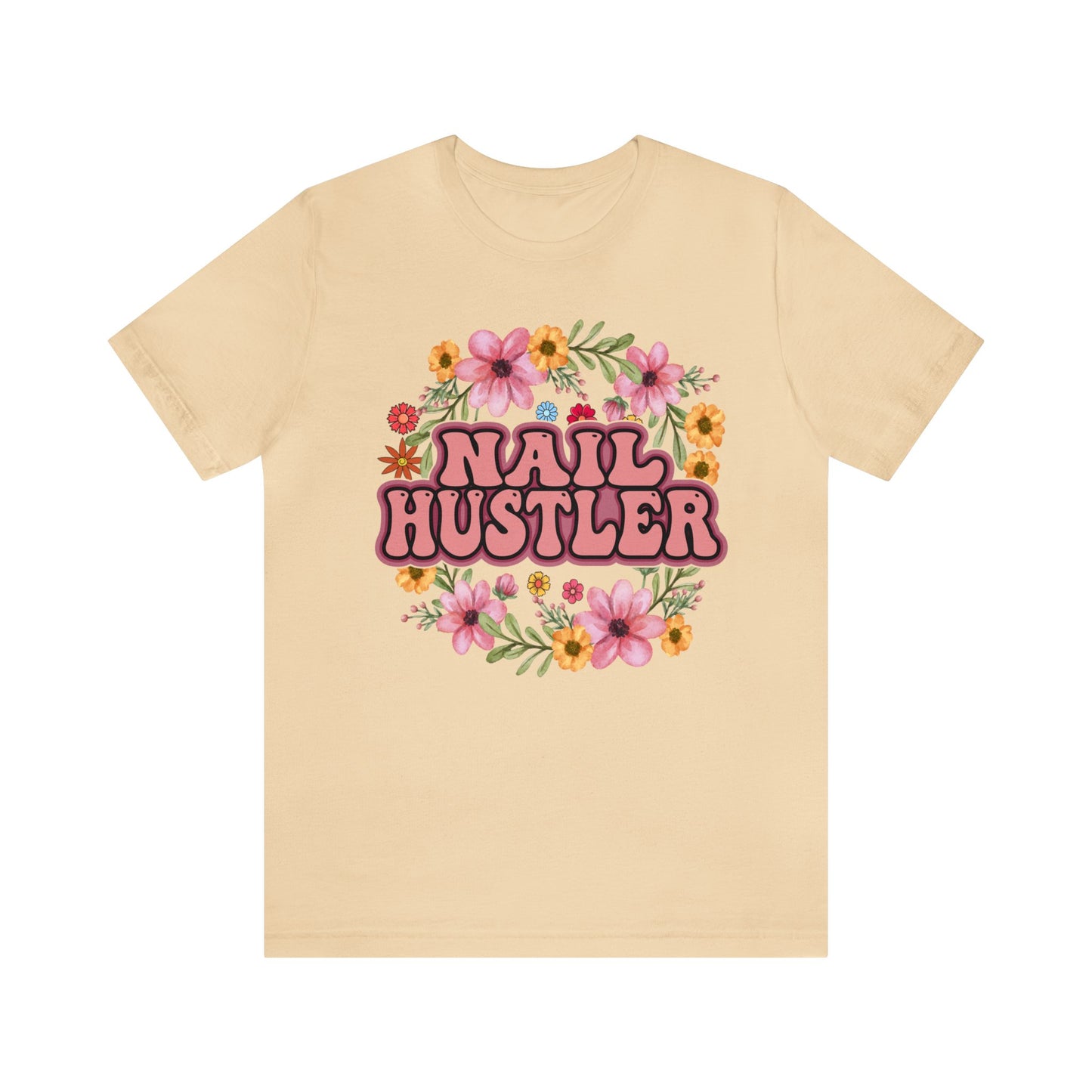 Nail Hustler Unisex Jersey Short Sleeve Tee