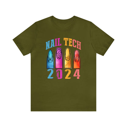 Nail Tech Unisex Jersey Short Sleeve Tee