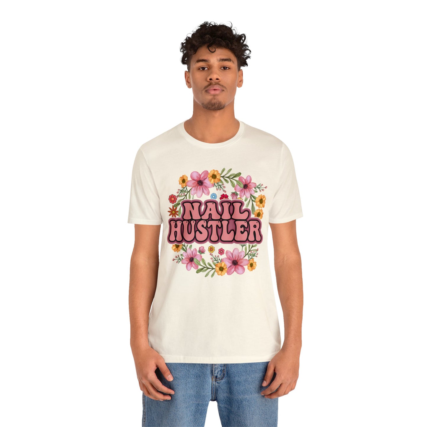 Nail Hustler Unisex Jersey Short Sleeve Tee