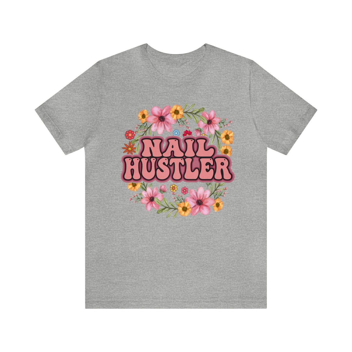 Nail Hustler Unisex Jersey Short Sleeve Tee