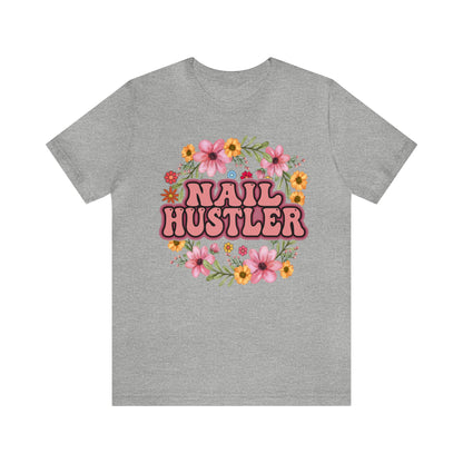 Nail Hustler Unisex Jersey Short Sleeve Tee