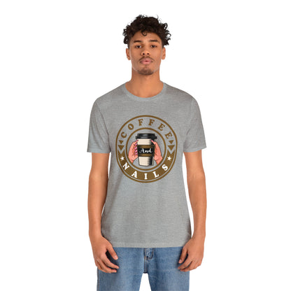 Coffee Nail Unisex Jersey Short Sleeve Tee