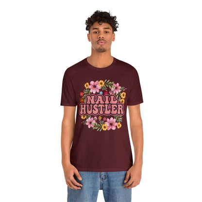 Nail Hustler Unisex Jersey Short Sleeve Tee