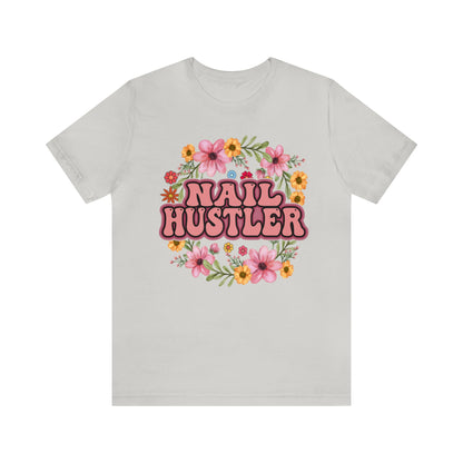 Nail Hustler Unisex Jersey Short Sleeve Tee