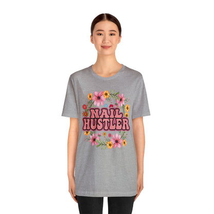 Nail Hustler Unisex Jersey Short Sleeve Tee