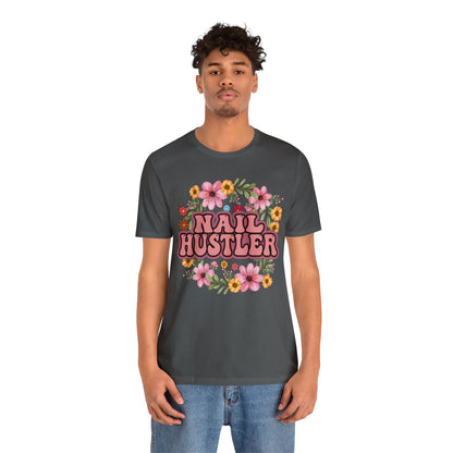 Nail Hustler Unisex Jersey Short Sleeve Tee