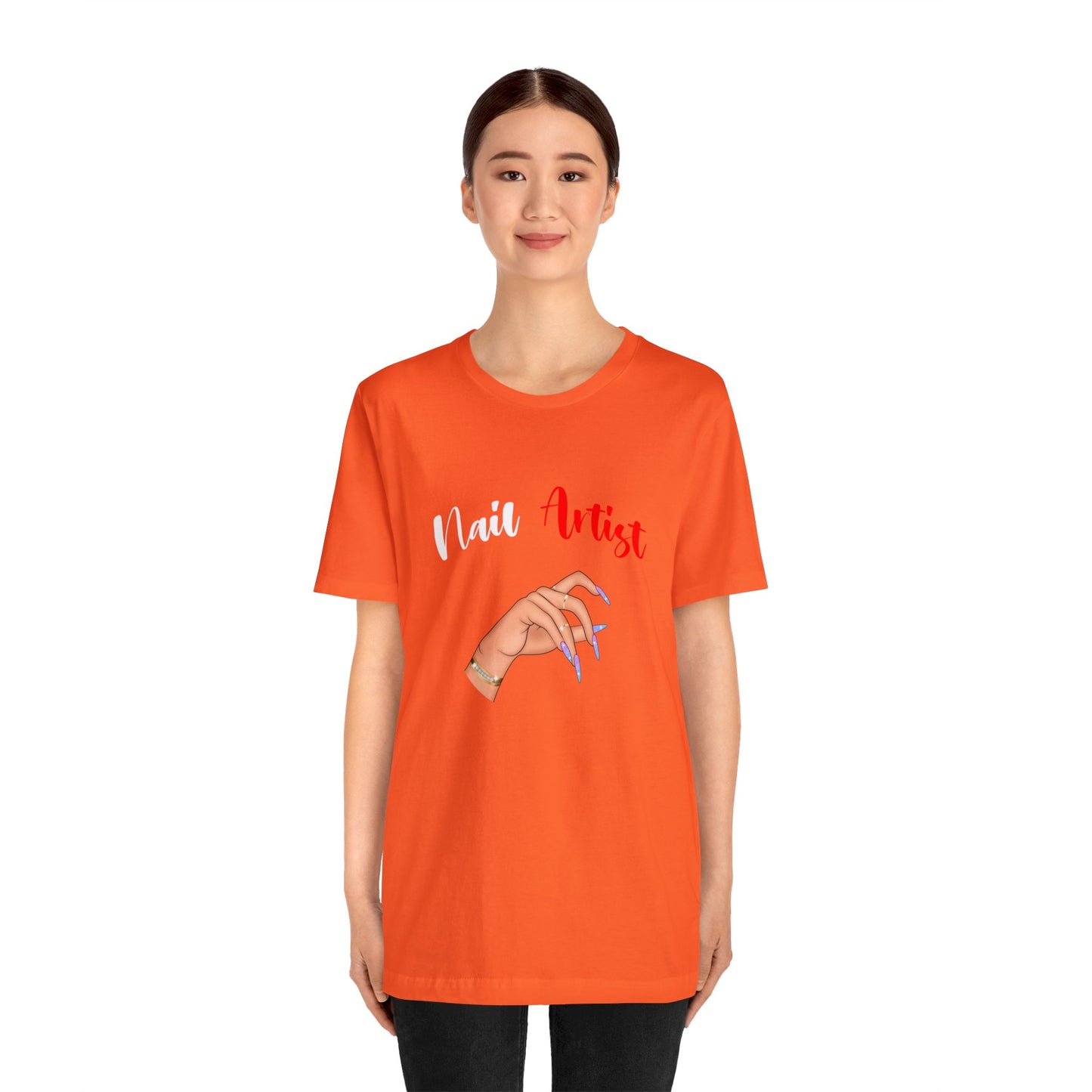 Nail aritst Unisex Jersey Short Sleeve Tee